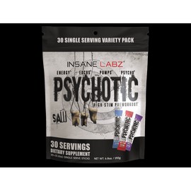 Pre Entreno en Sobres Insane Labz Psychotic SAW 30 Sticks