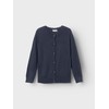 NAME IT Girl's Long-Sleeved Cardigan, Dark Sapphire