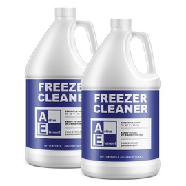 Active Element Freezer Cleaner - 2 Gallon - Deices and Cleans - Ready to Use - Commercial Strength - Cold Storage Environments - Down to -20 °F - Walk in Freezers - Deep Freezers
