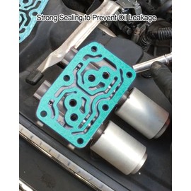 Transmission Linear Solenoid Gasket Kit with O-Rings Seal Fit for Honda CR-V 2002-2011 Element 2003-2008 Accord 2003-2007 Replace 28260-PRP-014 28250-PRP-013 28262-PRP-000 28252-PRP-000