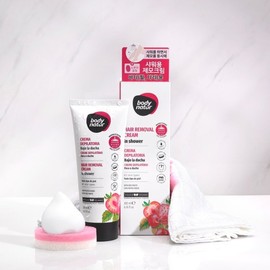 Body Nature In-Shower All Skin Red Fruits Hair Removal Cream (for body) / 바디네이처 제모크림 인샤워 올 스킨 레드프루츠(바디용)