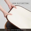 Elegant Comfort 2 Pack Chair Cushion Covers - Skid-Proof Rubber
