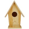 Glorex FSC Pine Wood Natural Bird House, 19 x 14.5