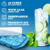 ZYBUX - 4 x Set of Ice Cube Tray with