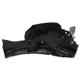 TRQ Front Right Rearward Inner Fender Liner Passenger Side Compatible with 2014-2022 INFINITI Q50 IN1249131