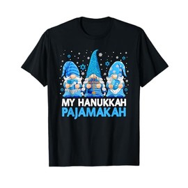 My Hanukkah Pajamakah Funny Chanukah Pajamas PJs Women Kids T-Shirt