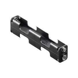 Goobay Batteriehalter , 4x Mignon ZollAAZoll mit Druckknopfanschluß