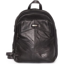 Ladies Women Leather Small Soft backpack Rucksack Shoulder bag Style, Black