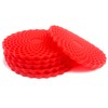 Red Drinks Coasters Set of 6 by Stone & Thyme
