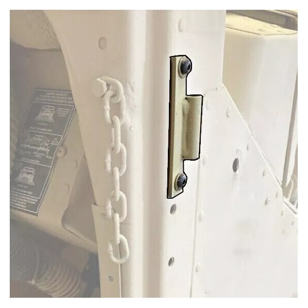 Tan X-door Hangers Mounting Hinge Half - Set Of 2-