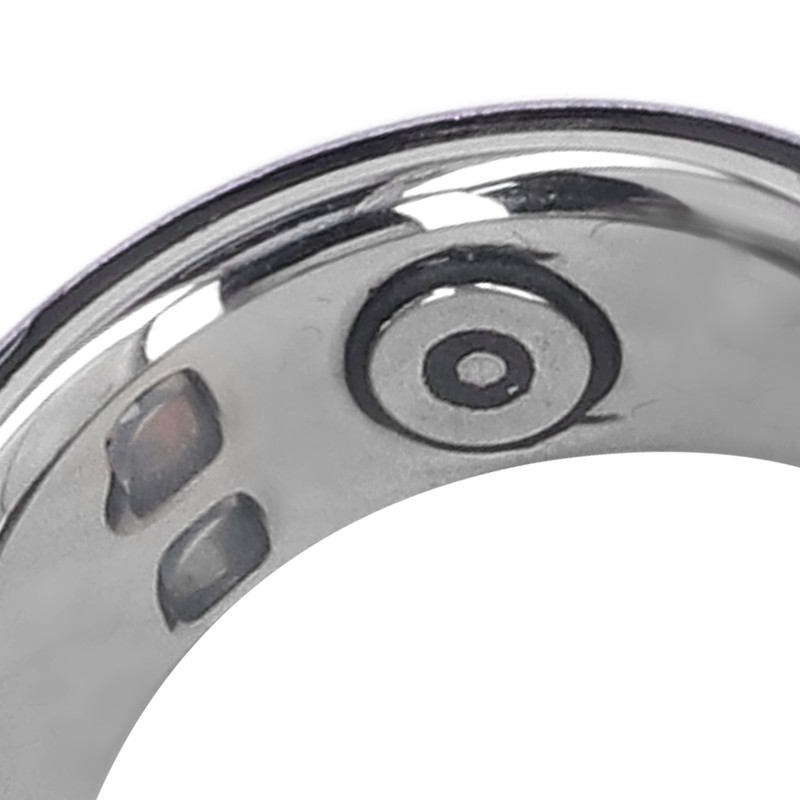 Smart Ring Waterproof Lightweight Ti Alloy Stainless Steel Skin Friendly