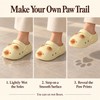 Cat Slippers for Women – Yellow Closed-Toe Cat Clogs with