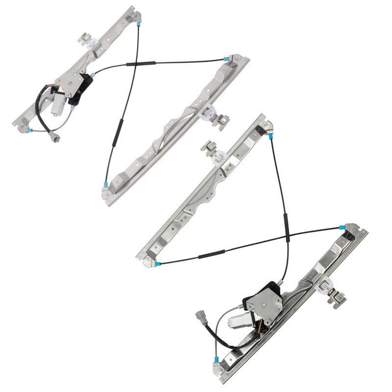 SCITOO Front Left and Front Right Power Window Regulator with