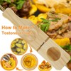 Daiilg Wooden Tostonera Plantain Banana Smasher Maker Plantain Smasher Plantain
