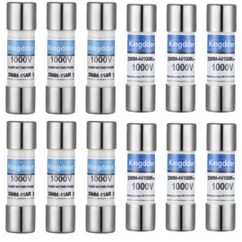 Kingdder 12 Pcs DMM-11A (DMM11) and DMM-44/100 (DMM 44 100) Fast Acting Digital Multimeter Replacement Fuse Compatible with Fluke Multimeters