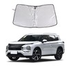 HIRUFAIT Windshield Sun Shade for Mitsubishi Outlander 2023, Front Window