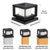 Mlambert 10 Pack Solar Post Lights Outdoor, Waterproof Fence Cap