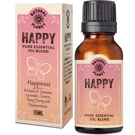 Natural Planet Happy Uplifting Blend 15ML with Jasmin Essential Oil