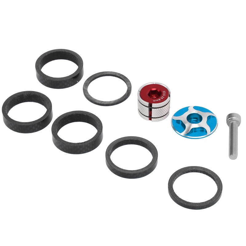 CANSUCC Bicycle Headset Spacer Set with Stem Top Cap and