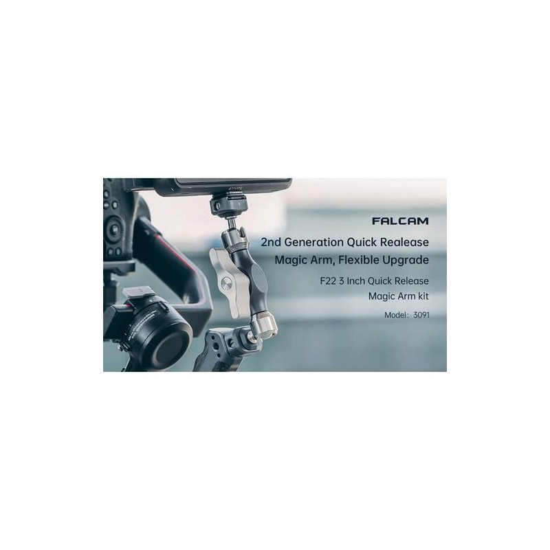 Falcam F22 Quick Release 3 Inch Extension Magic Arm Kit