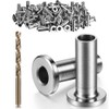 GDDIYing 100 Pack Cable Railing Hardware T316 Stainless Steel Protector
