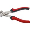 Kraftmann 333 End Cutting Pliers, Black/Red/Silver, 165 mm