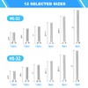 Machine Screws, 100 PCS Phillips Flat Head Electricians Screw Kit