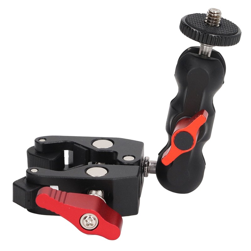 Camera Super Clamp Ball Head Crab Claw Clip Universal Monitor