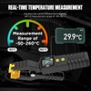 AUTOOL Digital Thermometer HVAC,Pipe Clamp Thermometer for Heating and Cooling