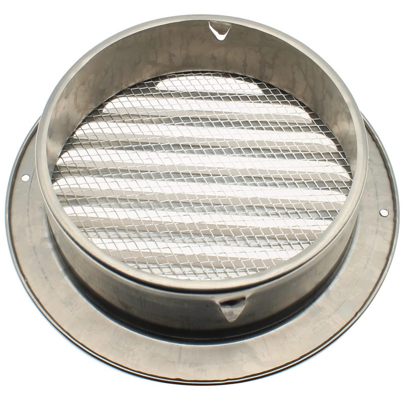 FDXGYH 3 Inch Round Air Vent Stainless steel Louver Grille