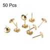 sourcing map Upholstery Nails Tacks 11mm Dia 20mm Height Round