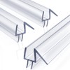 Yecaye 3 Pack 3/8" x 39" Shower Door Bottom Seal,Shower