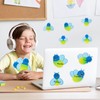 600 Sheets Cute Firefly Sticky Notes Insect Animals Firefly Shape