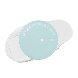[Innisfree] No Sebum Mineral Pact S Genuine Product [Pressed Powder] Genuine Product Makeup breakdown prevention Won't crumble Poreless Oily skin Shine control Smooth Sebum Korean cosmetics Touch-up