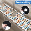 Mid-Century Drop Shapes Kitchen Sink Splash Guard Mat Absorbent Fast