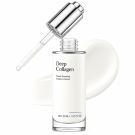 Deep Collagen Serum, Volufiline Korean Skin Care Collagen Serum, Firming & Instant Hydration for Mature Skin, 30 ML