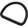 Amanaote Black 2" Inner Diameter D Ring D Rings Non