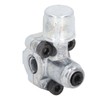 4Pcs Piercing Valve Zinc Alloy Line Tap Valves 3 in