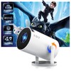 Smart Mini Projector WiFi6 Bluetooth 5.0 - XGODY Gimbal 3