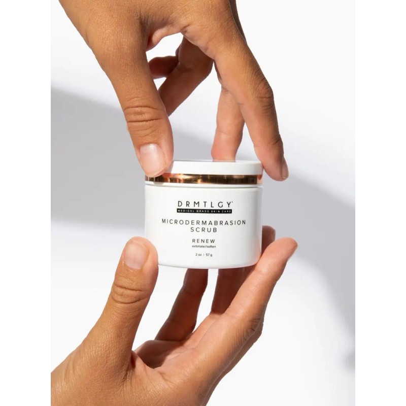 Microdermabrasion Facial Scrub – Physical Exfoliating Face Polish for Smooth,