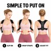 2 Pack Adjustable Unisex Posture Support Braces, Upper Back and