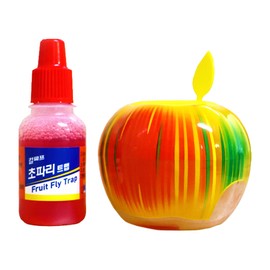 Killpap fruit fly trap attractant 15ml 3 pieces fruit-shaped organic acid attractant / 킬파프 초파리 트랩 유인제 15ml 3개 과일모양 유기산 유인제