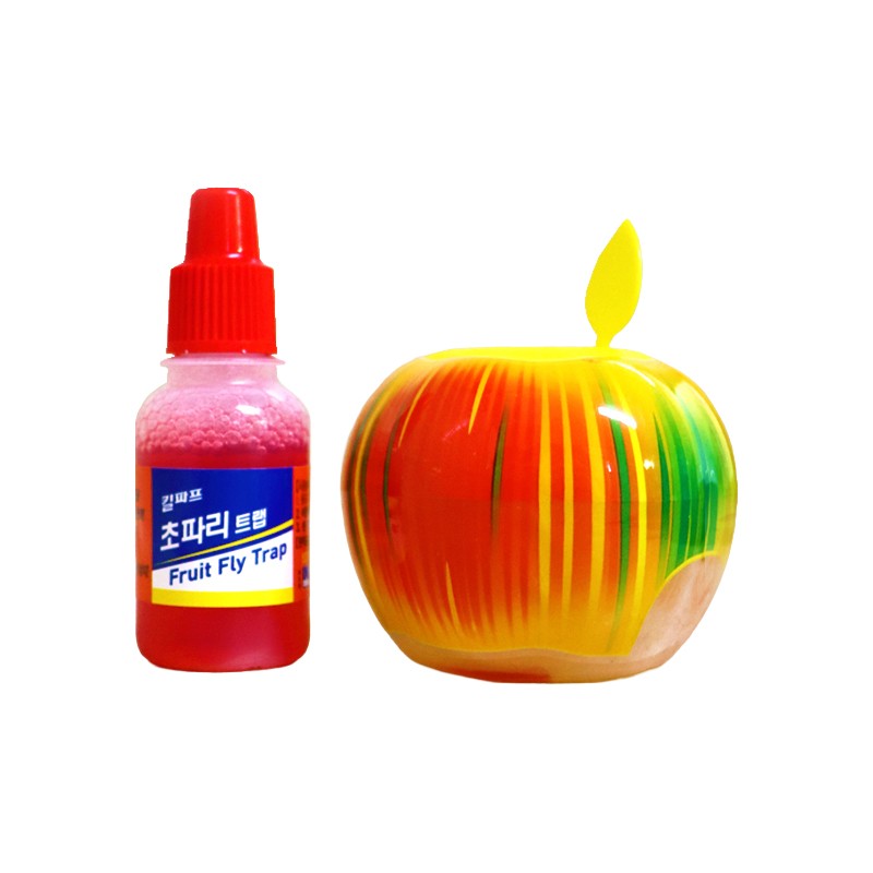 Killpap fruit fly trap attractant 15ml 3 pieces fruit-shaped organic