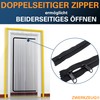 ZWERKZEUG® 2 x Dust Protection Doors with Zip 1, 20