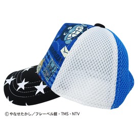 Tomokini Co., Ltd., Red, 20.1 inches (51 cm), Anpanman Bikinman Dokin-chan Cokin-chan Mesh Cap with Original Sticker, Hat, Sunshade, Children, Kids, Boys, Girls, Character