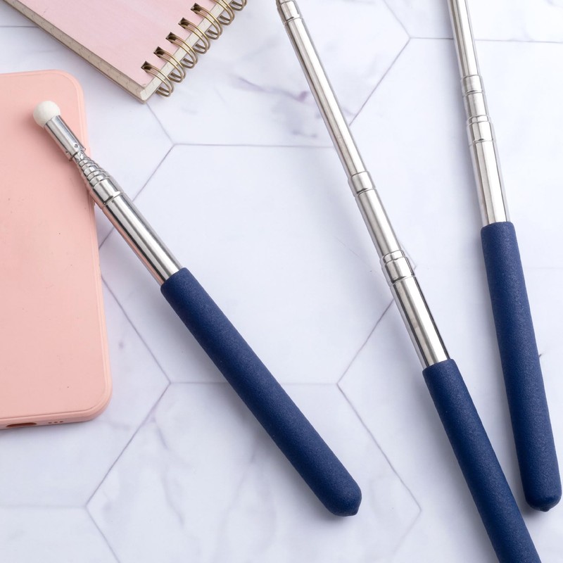 PAGOW 2 Pcs Retractable Pointer Sticks 39.3", Extra Long Pointer