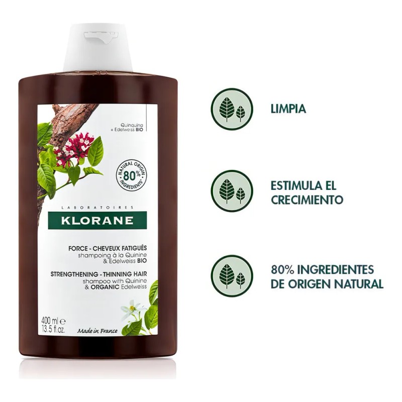 Shampoo Klorane Quinina 400ml