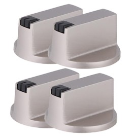 Gatuida Universal Stove Knob Replacement 4pcs Set for Gas Stove Ergonomic Design Kitchen Gas Stove Accessories