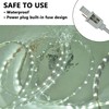 SURNIE 50ft LED Rope Lights Outdoor Waterproof, 110V Flexible Daylight