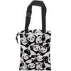 KXWQTRDD Car Garbage Bag Cute Black Panda Drawstring Car Trash
